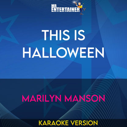This Is Halloween - Marilyn Manson (Karaoke Version) from Mr Entertainer Karaoke