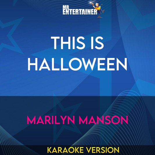 This Is Halloween - Marilyn Manson (Karaoke Version) from Mr Entertainer Karaoke