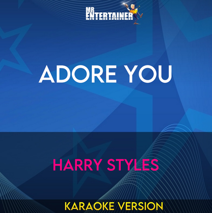 Adore You - Harry Styles (Karaoke Version) from Mr Entertainer Karaoke