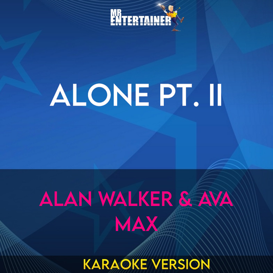 Alone Pt. II - Alan Walker & Ava Max (Karaoke Version) from Mr Entertainer Karaoke