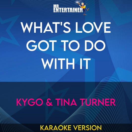 What's Love Got To Do With It - Kygo & Tina Turner (Karaoke Version) from Mr Entertainer Karaoke