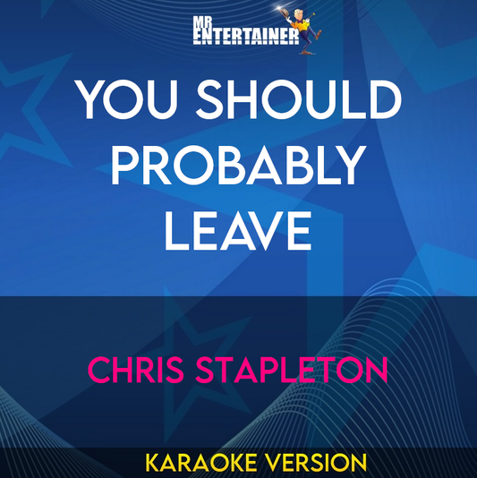 You Should Probably Leave - Chris Stapleton (Karaoke Version) from Mr Entertainer Karaoke