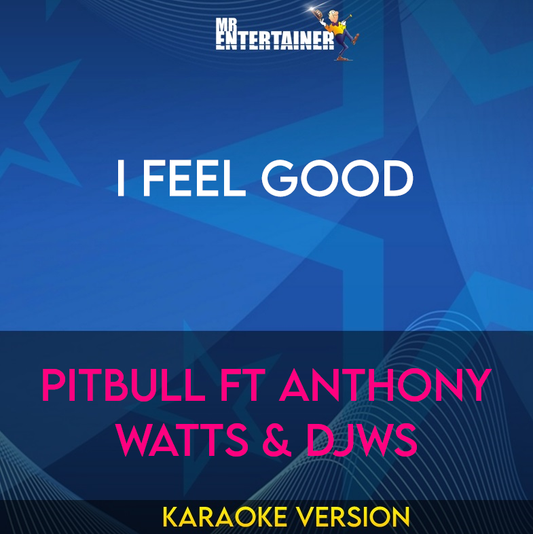 I Feel Good - Pitbull ft Anthony Watts & DJWS (Karaoke Version) from Mr Entertainer Karaoke