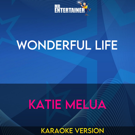 Wonderful Life - Katie Melua (Karaoke Version) from Mr Entertainer Karaoke