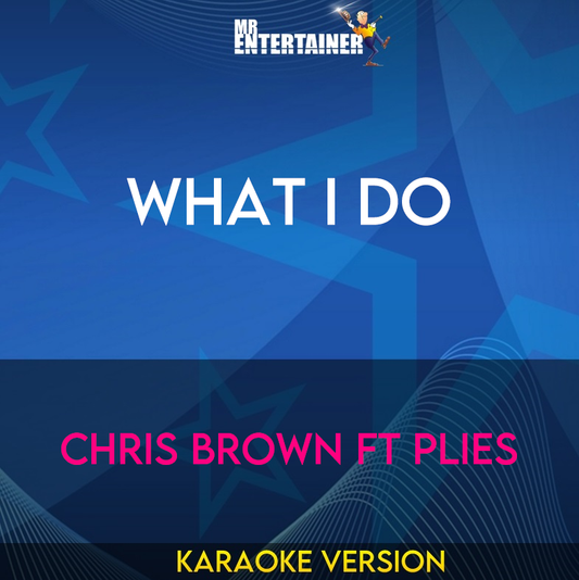 What I Do - Chris Brown ft Plies (Karaoke Version) from Mr Entertainer Karaoke