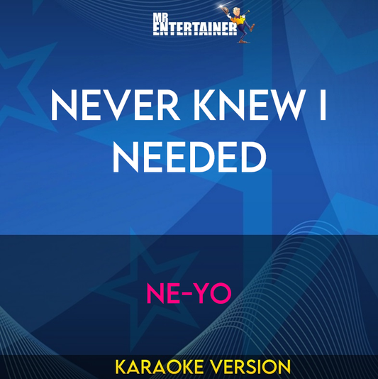 Never Knew I Needed - Ne-Yo (Karaoke Version) from Mr Entertainer Karaoke