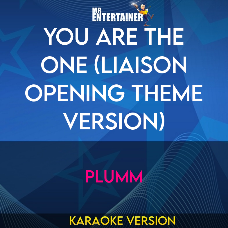 You Are The One (Liaison Opening Theme Version) - Plumm (Karaoke Version) from Mr Entertainer Karaoke