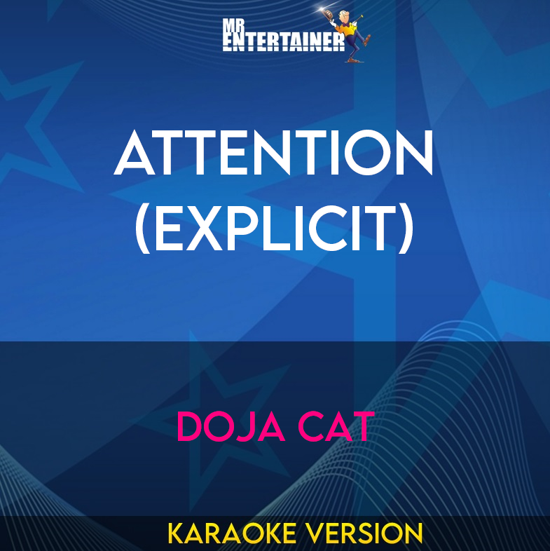 Attention (explicit) - Doja Cat (Karaoke Version) from Mr Entertainer Karaoke