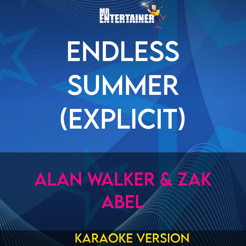 Endless Summer (explicit) - Alan Walker & Zak Abel (Karaoke Version) from Mr Entertainer Karaoke