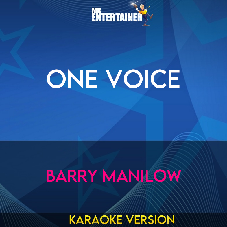 One Voice - Barry Manilow (Karaoke Version) from Mr Entertainer Karaoke