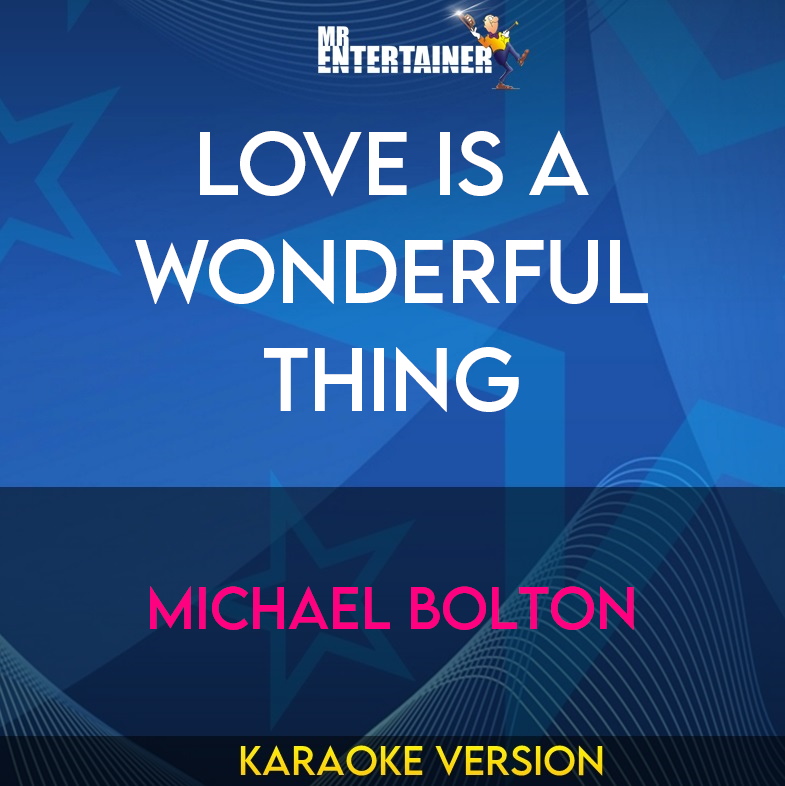 Love Is A Wonderful Thing - Michael Bolton (Karaoke Version) from Mr Entertainer Karaoke