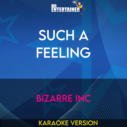 Such A Feeling - Bizarre Inc (Karaoke Version) from Mr Entertainer Karaoke