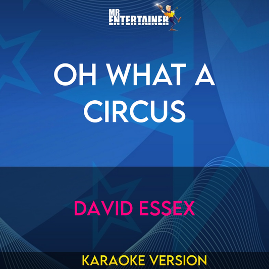 Oh What A Circus - David Essex (Karaoke Version) from Mr Entertainer Karaoke