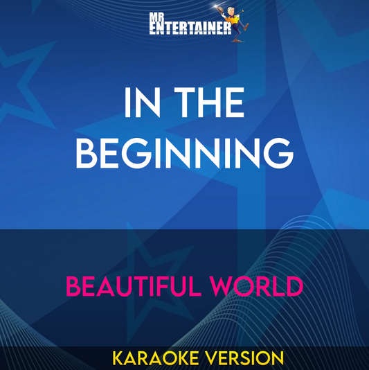 In The Beginning - Beautiful World (Karaoke Version) from Mr Entertainer Karaoke