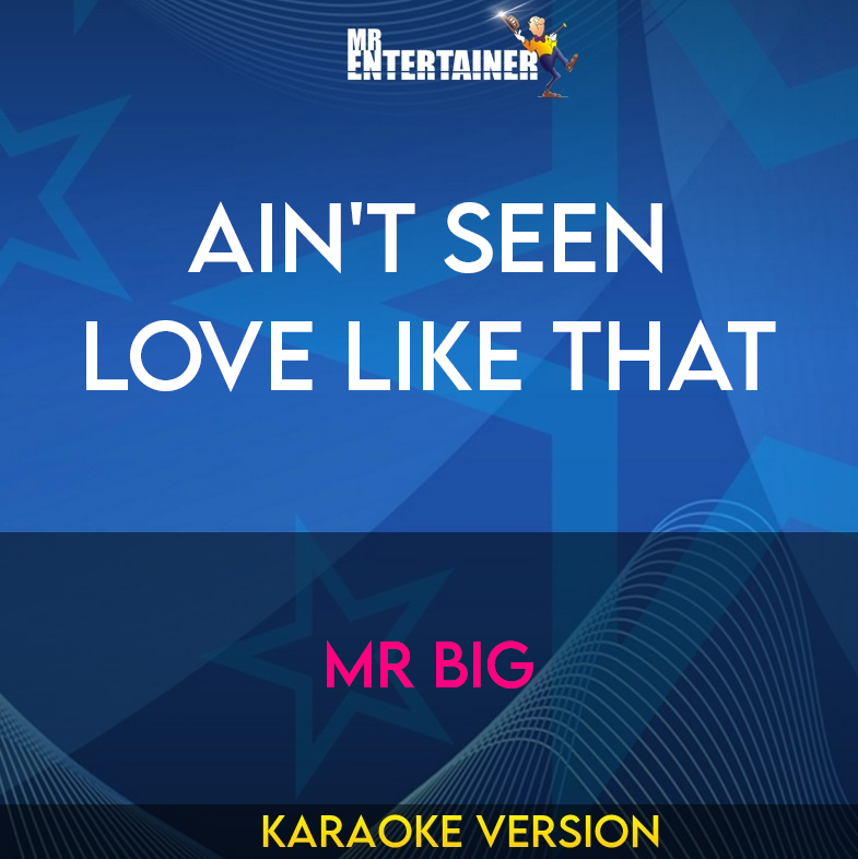 Ain't Seen Love Like That - Mr Big (Karaoke Version) from Mr Entertainer Karaoke