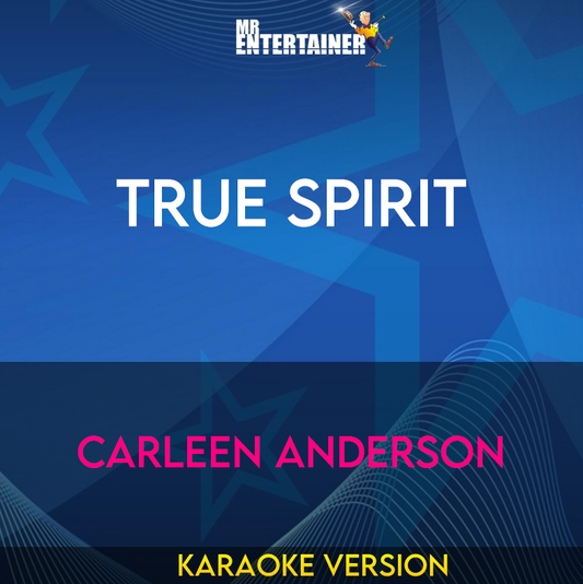 True Spirit - Carleen Anderson (Karaoke Version) from Mr Entertainer Karaoke