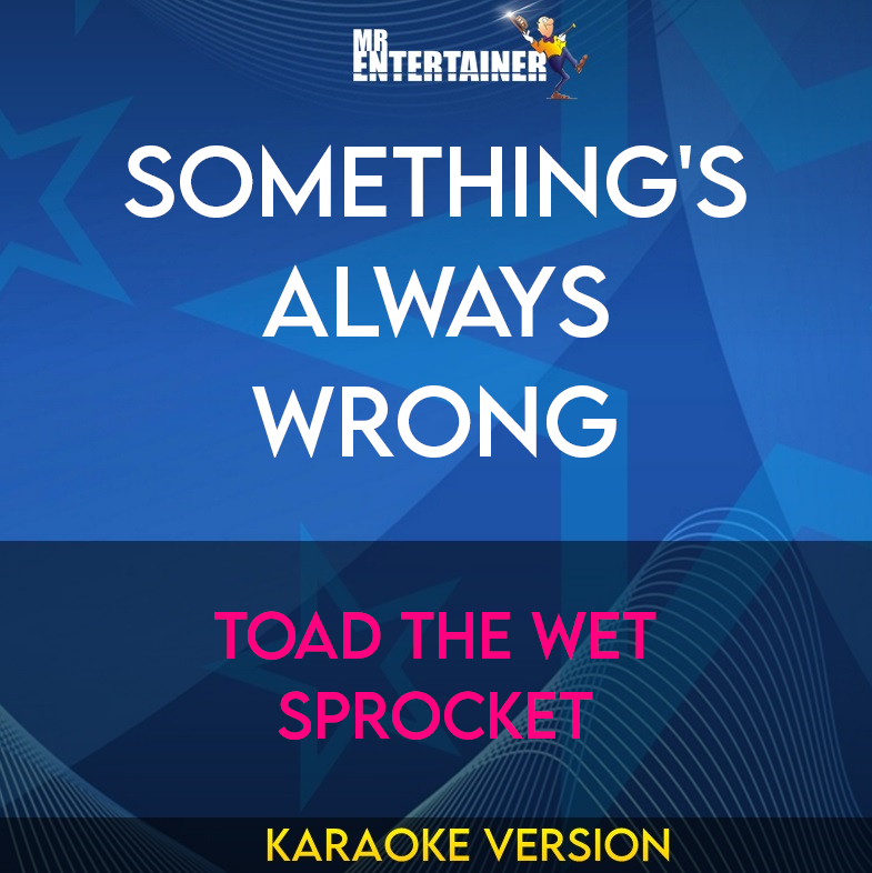 Something's Always Wrong - Toad The Wet Sprocket (Karaoke Version) from Mr Entertainer Karaoke