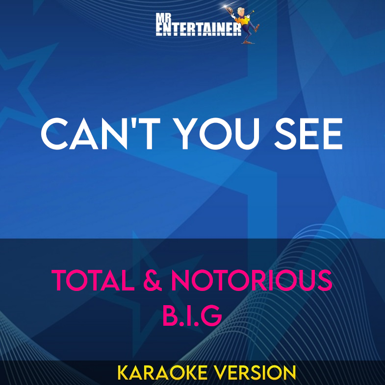 Can't You See - Total & Notorious B.I.G (Karaoke Version) from Mr Entertainer Karaoke