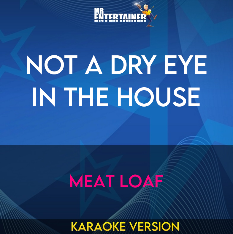 Not A Dry Eye In The House - Meat Loaf (Karaoke Version) from Mr Entertainer Karaoke