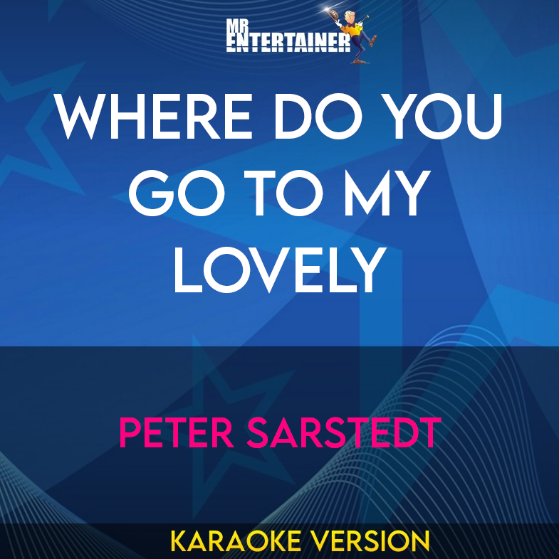 Where Do You Go To My Lovely - Peter Sarstedt (Karaoke Version) from Mr Entertainer Karaoke