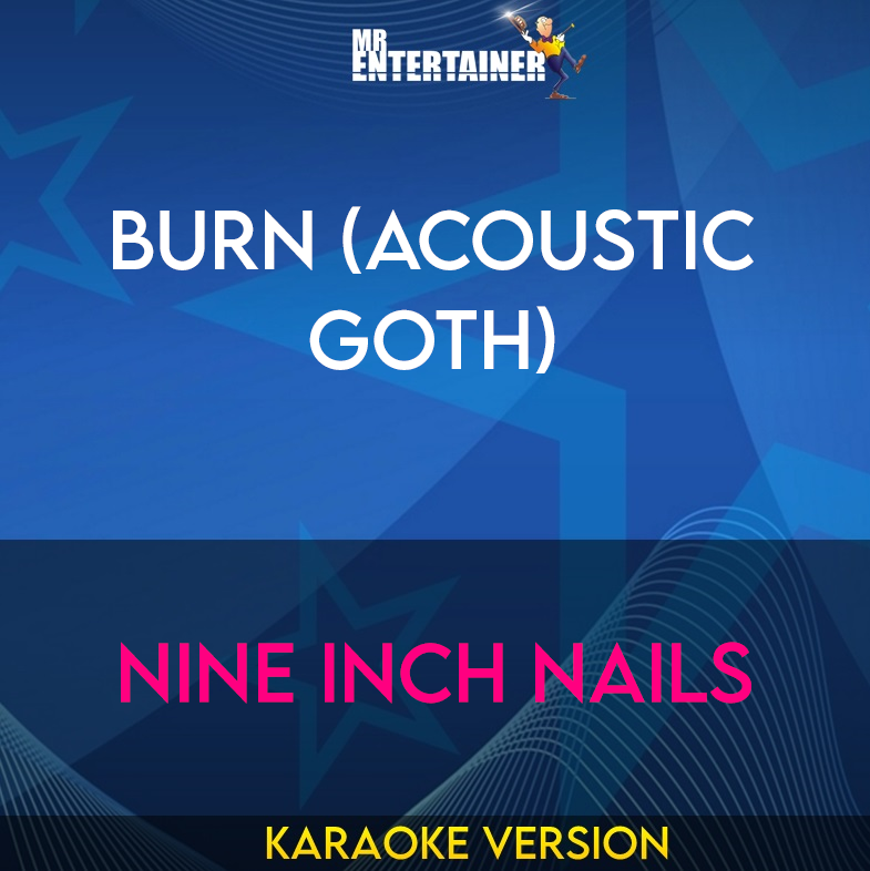 Burn (Acoustic Goth) - Nine Inch Nails (Karaoke Version) from Mr Entertainer Karaoke