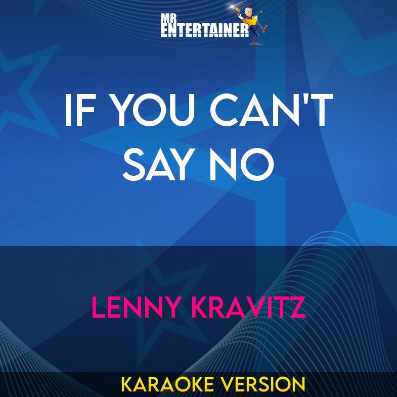 If You Can't Say No - Lenny Kravitz (Karaoke Version) from Mr Entertainer Karaoke