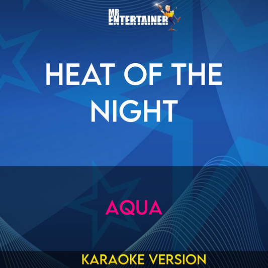 Heat Of The Night - Aqua (Karaoke Version) from Mr Entertainer Karaoke