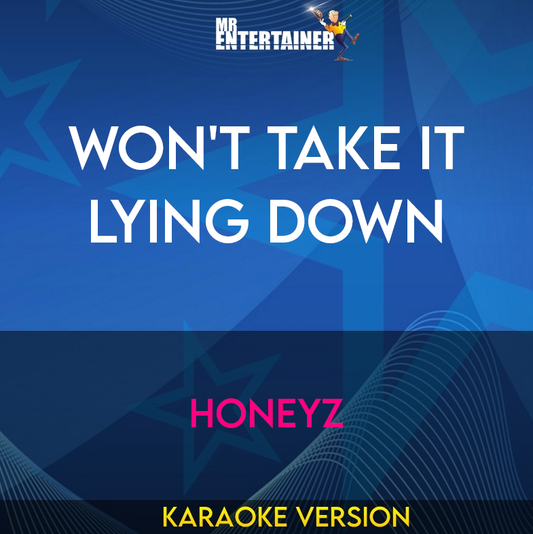Won't Take It Lying Down - Honeyz (Karaoke Version) from Mr Entertainer Karaoke