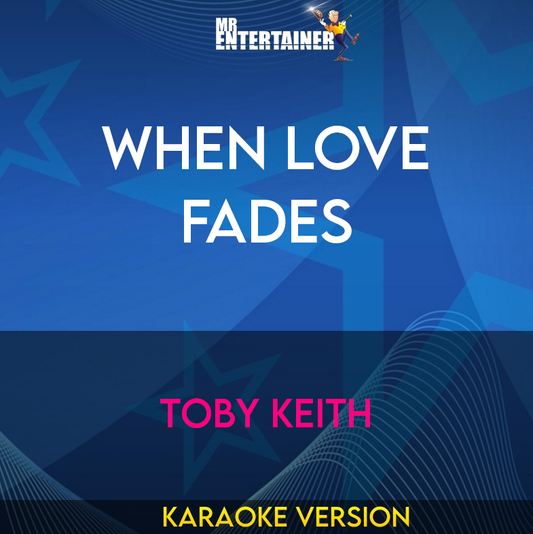 When Love Fades - Toby Keith (Karaoke Version) from Mr Entertainer Karaoke