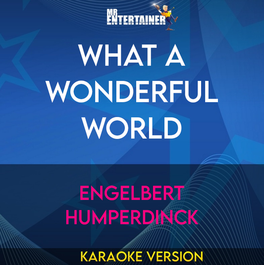 What A Wonderful World - Engelbert Humperdinck (Karaoke Version) from Mr Entertainer Karaoke