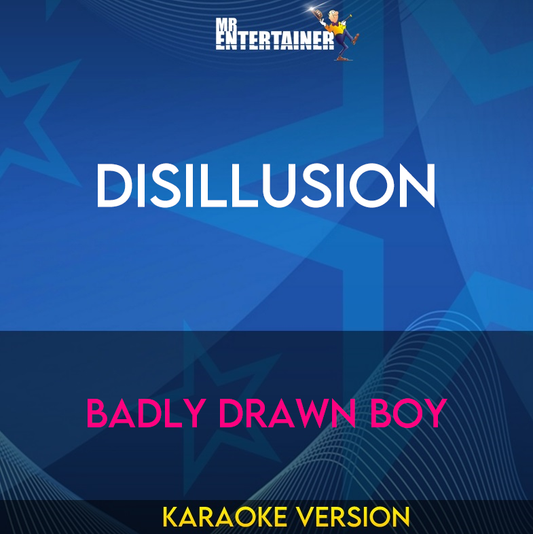 Disillusion - Badly Drawn Boy (Karaoke Version) from Mr Entertainer Karaoke