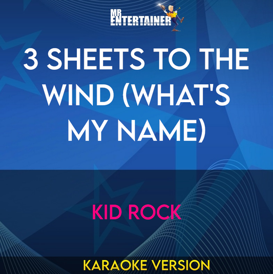 3 Sheets To The Wind (What's My Name) - Kid Rock (Karaoke Version) from Mr Entertainer Karaoke