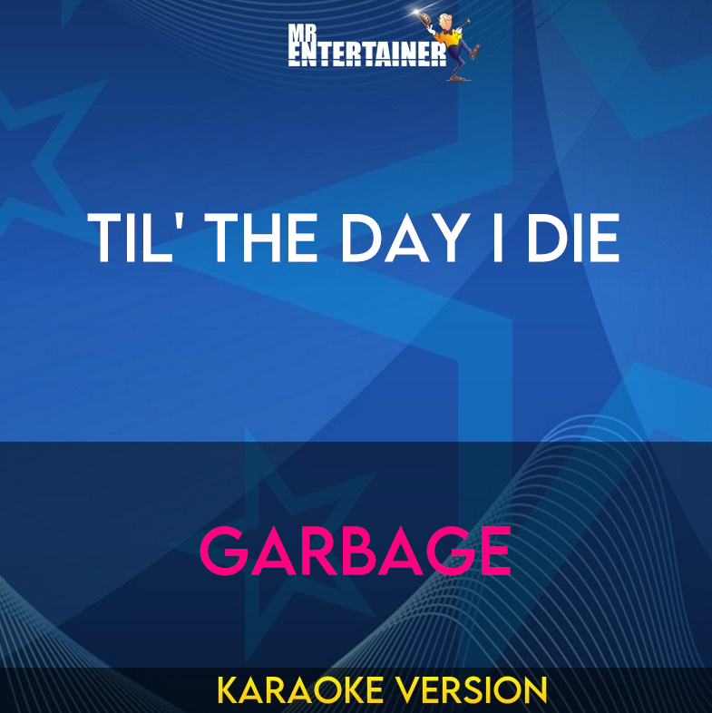 Til' The Day I Die - Garbage (Karaoke Version) from Mr Entertainer Karaoke