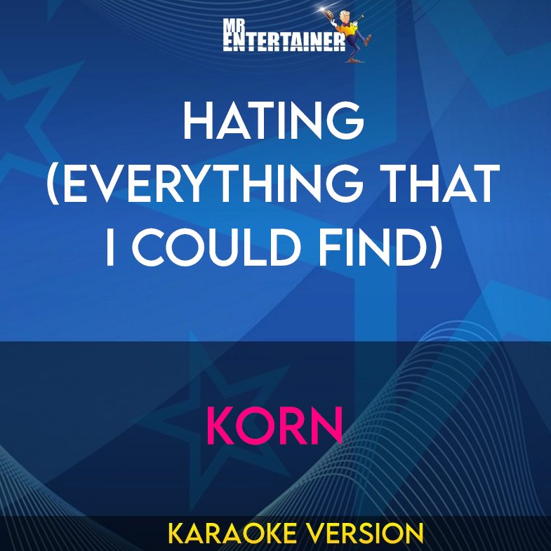 Hating (Everything That I Could Find) - Korn (Karaoke Version) from Mr Entertainer Karaoke