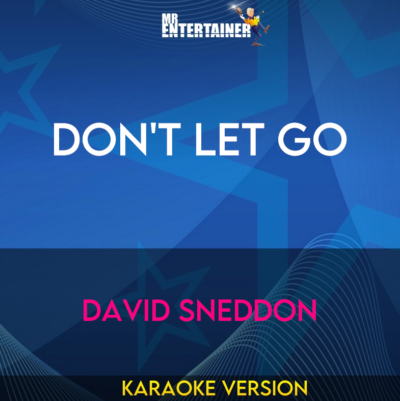 Don't Let Go - David Sneddon (Karaoke Version) from Mr Entertainer Karaoke