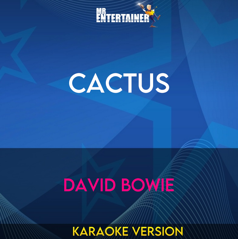 Cactus - David Bowie (Karaoke Version) from Mr Entertainer Karaoke