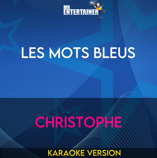 Les Mots Bleus - Christophe (Karaoke Version) from Mr Entertainer Karaoke