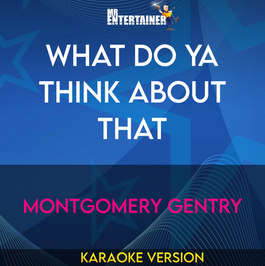 What Do Ya Think About That - Montgomery Gentry (Karaoke Version) from Mr Entertainer Karaoke