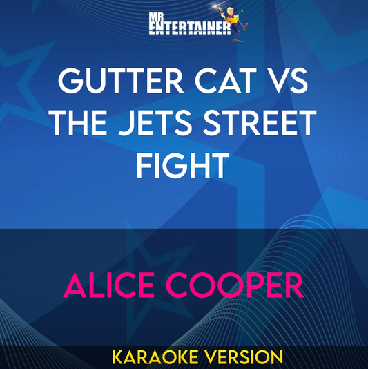 Gutter Cat vs The Jets Street Fight - Alice Cooper (Karaoke Version) from Mr Entertainer Karaoke