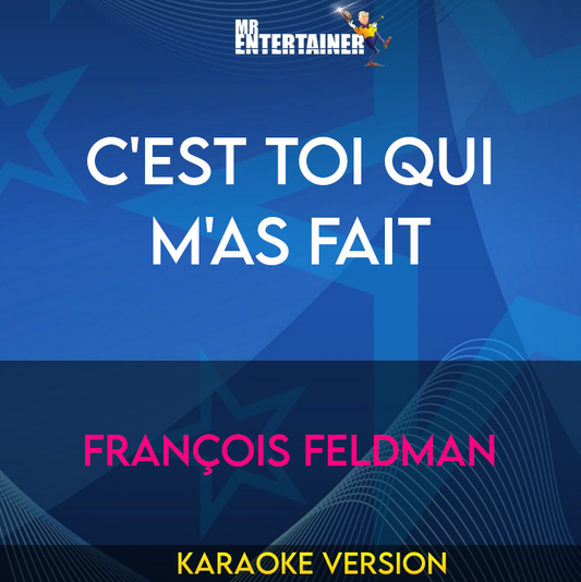 C'est Toi Qui M'as Fait - François Feldman (Karaoke Version) from Mr Entertainer Karaoke