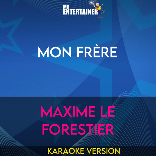 Mon Frère - Maxime Le Forestier (Karaoke Version) from Mr Entertainer Karaoke