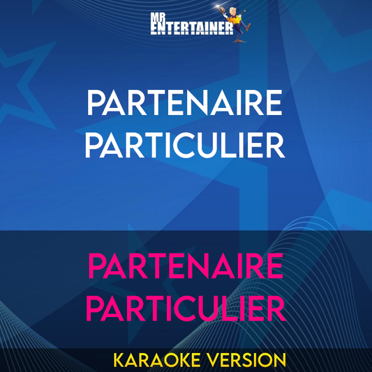 Partenaire Particulier - Partenaire Particulier (Karaoke Version) from Mr Entertainer Karaoke