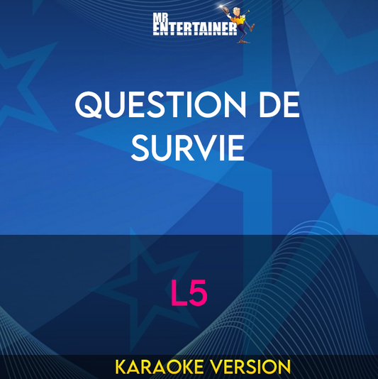 Question De Survie - L5 (Karaoke Version) from Mr Entertainer Karaoke