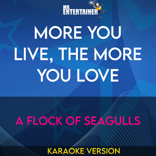 More You Live, The More You Love - A Flock Of Seagulls (Karaoke Version) from Mr Entertainer Karaoke