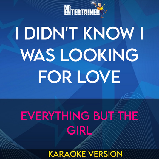 I Didn't Know I Was Looking For Love - Everything But The Girl (Karaoke Version) from Mr Entertainer Karaoke