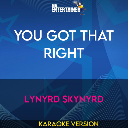 You Got That Right - Lynyrd Skynyrd (Karaoke Version) from Mr Entertainer Karaoke