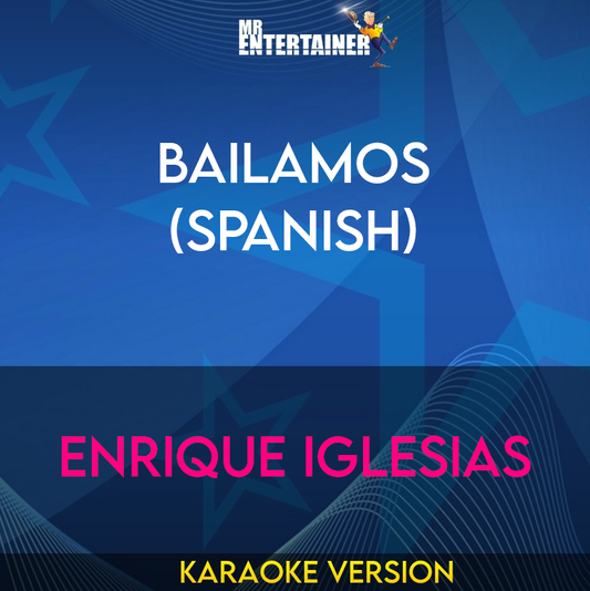 Bailamos (Spanish) - Enrique Iglesias (Karaoke Version) from Mr Entertainer Karaoke