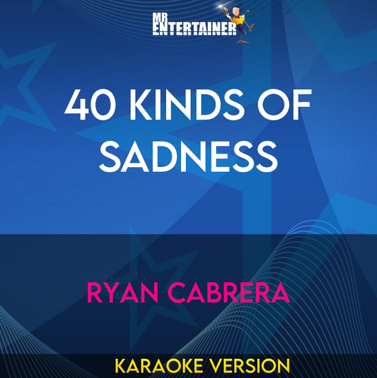 40 Kinds Of Sadness - Ryan Cabrera (Karaoke Version) from Mr Entertainer Karaoke