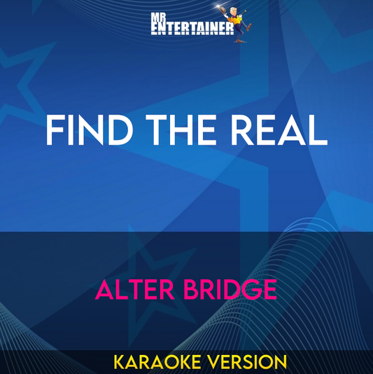 Find The Real - Alter Bridge (Karaoke Version) from Mr Entertainer Karaoke