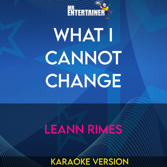 What I Cannot Change - LeAnn Rimes (Karaoke Version) from Mr Entertainer Karaoke